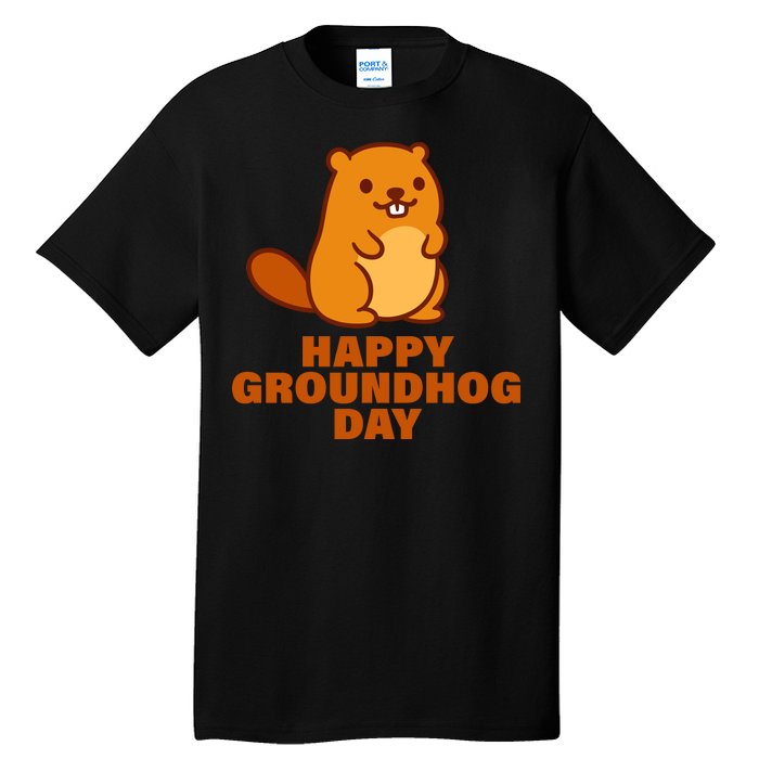 Funny Happy Groundhog Day  Tall T-Shirt