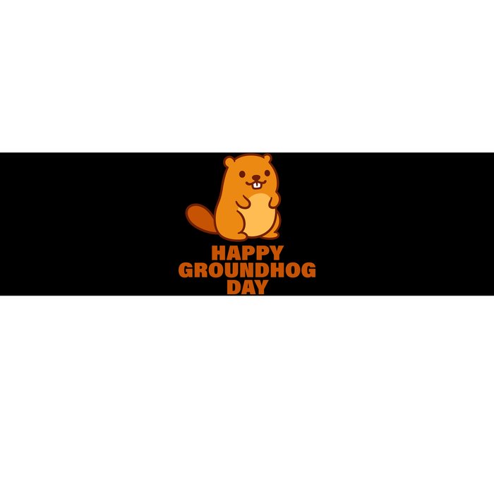 Funny Happy Groundhog Day  Bumper Sticker