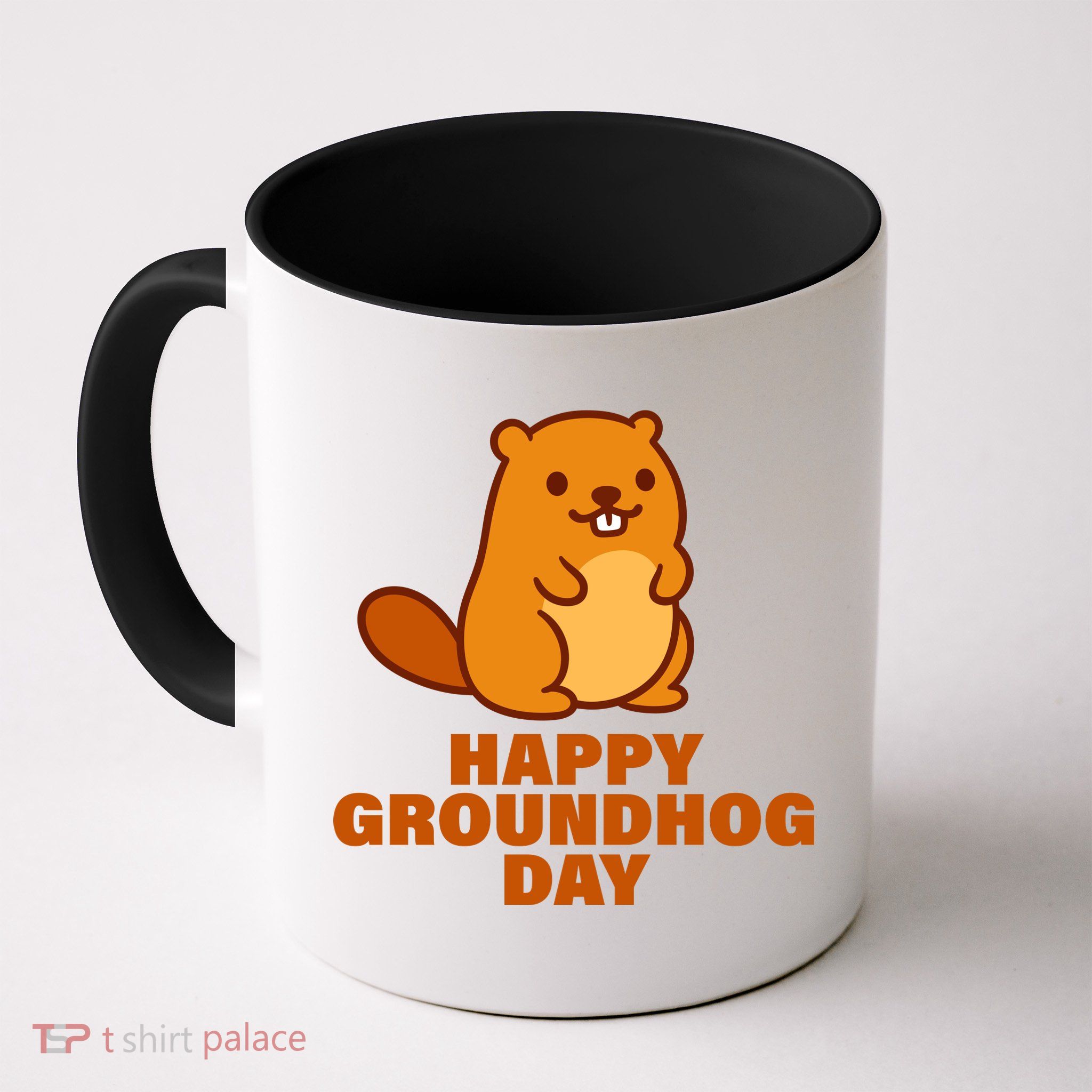 Funny Happy Groundhog Day  Mug