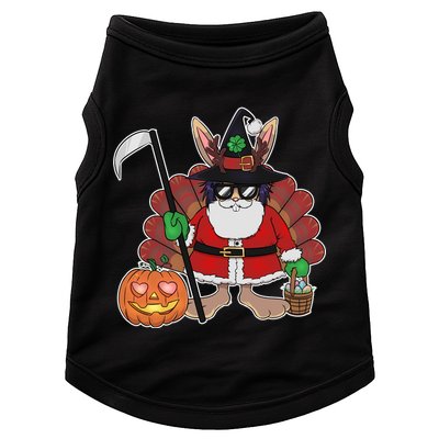 Funny Happy Merry Multiple Holiday Doggie Tank