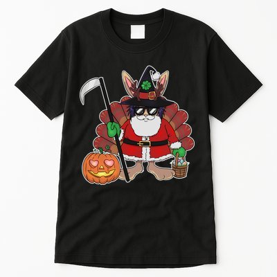 Funny Happy Merry Multiple Holiday Tall T-Shirt