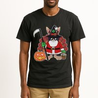 Funny Happy Merry Multiple Holiday Tall T-Shirt