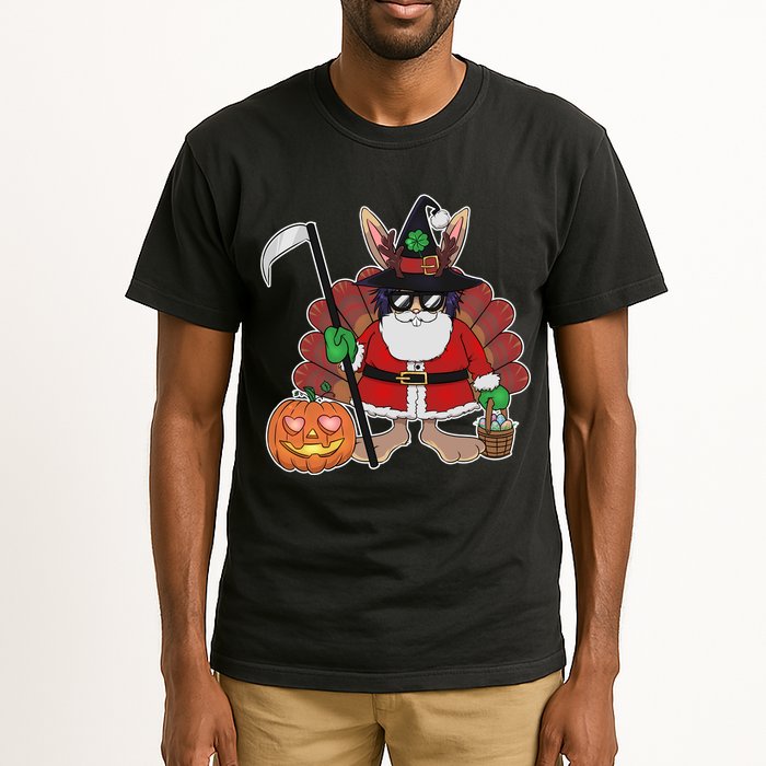 Funny Happy Merry Multiple Holiday Tall T-Shirt