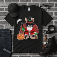 Funny Happy Merry Multiple Holiday Tall T-Shirt