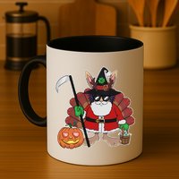 Funny Happy Merry Multiple Holiday Mug