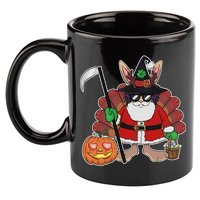 Funny Happy Merry Multiple Holiday 11oz C Handle Ceramic Mug