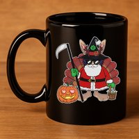 Funny Happy Merry Multiple Holiday 11oz C Handle Ceramic Mug