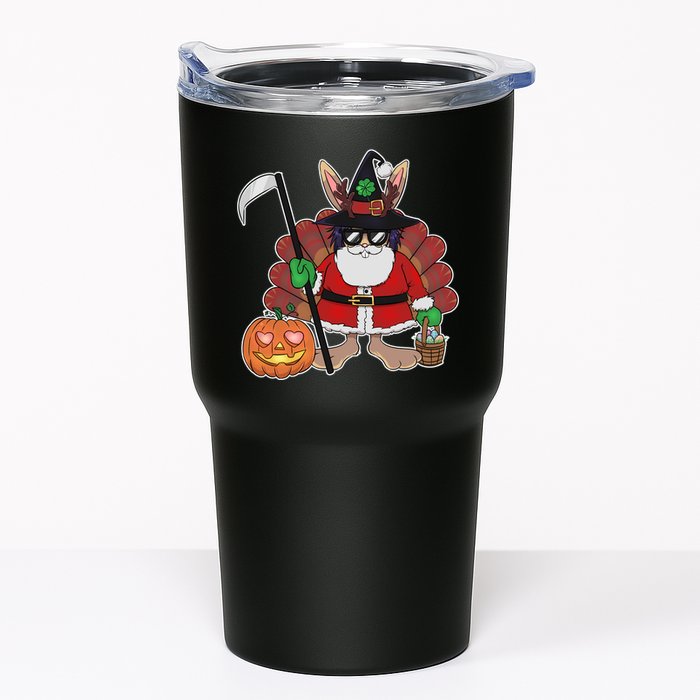 Funny Happy Merry Multiple Holiday Tumbler