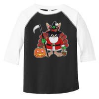 Funny Happy Merry Multiple Holiday Toddler Fine Jersey T-Shirt