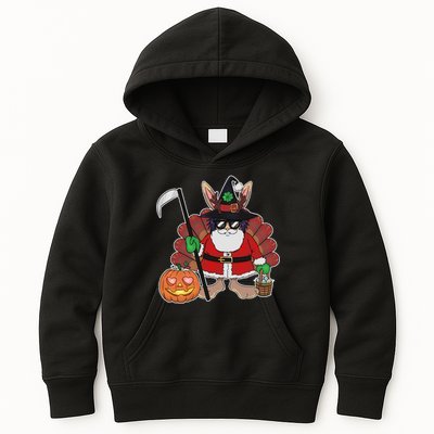 Funny Happy Merry Multiple Holiday Kids Hoodie