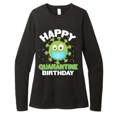 Funny Happy Quarantine Birthday Womens CVC Long Sleeve Shirt