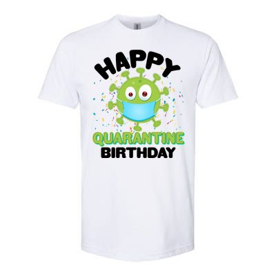 Funny Happy Quarantine Birthday Softstyle® CVC T-Shirt