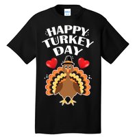 Funny Happy Turkey Day Tall T-Shirt