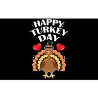 Funny Happy Turkey Day Bumper Sticker