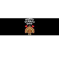 Funny Happy Turkey Day Bumper Sticker