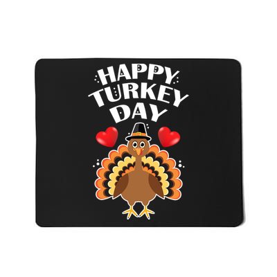 Funny Happy Turkey Day Mousepad