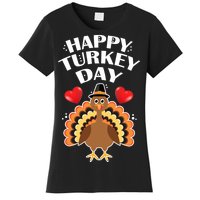 Funny Happy Turkey Day Women's T-Shirt