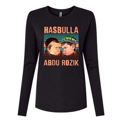 Funny Hasbulla Adbu Rozik MMA Fighting Meme Womens Cotton Relaxed Long Sleeve T-Shirt