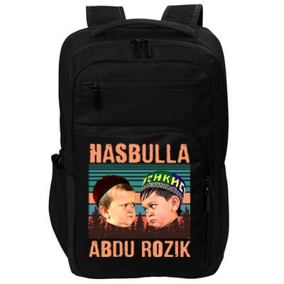 Funny Hasbulla Adbu Rozik MMA Fighting Meme Impact Tech Backpack