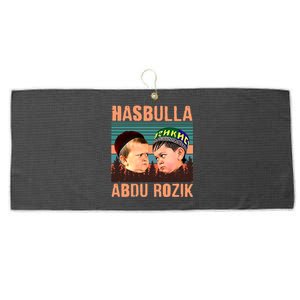 Funny Hasbulla Adbu Rozik MMA Fighting Meme Large Microfiber Waffle Golf Towel