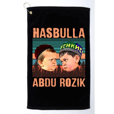 Funny Hasbulla Adbu Rozik MMA Fighting Meme Platinum Collection Golf Towel