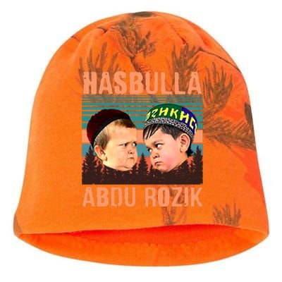 Funny Hasbulla Adbu Rozik MMA Fighting Meme Kati - Camo Knit Beanie