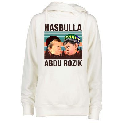 Funny Hasbulla Adbu Rozik MMA Fighting Meme Womens Funnel Neck Pullover Hood