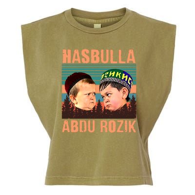 Funny Hasbulla Adbu Rozik MMA Fighting Meme Garment-Dyed Women's Muscle Tee