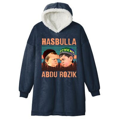 Funny Hasbulla Adbu Rozik MMA Fighting Meme Hooded Wearable Blanket