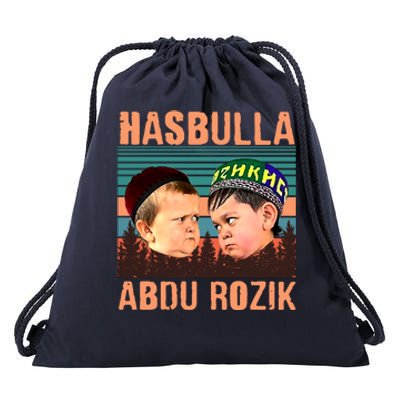 Funny Hasbulla Adbu Rozik MMA Fighting Meme Drawstring Bag