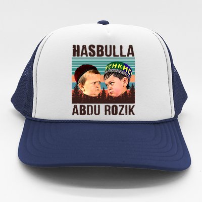 Funny Hasbulla Adbu Rozik MMA Fighting Meme Trucker Hat