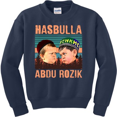 Funny Hasbulla Adbu Rozik MMA Fighting Meme Kids Sweatshirt