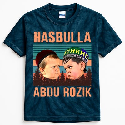 Funny Hasbulla Adbu Rozik MMA Fighting Meme Kids Tie-Dye T-Shirt