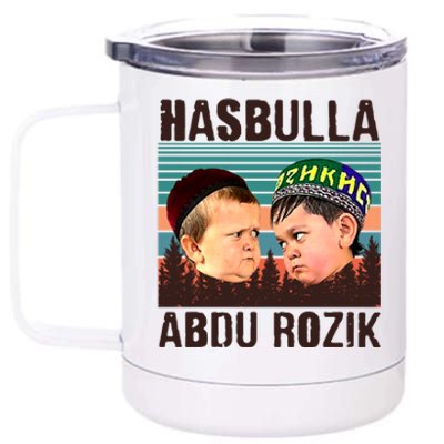 Funny Hasbulla Adbu Rozik MMA Fighting Meme 12 oz Stainless Steel Tumbler Cup