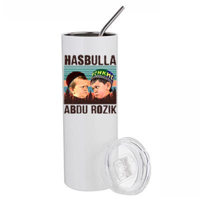 Funny Hasbulla Adbu Rozik MMA Fighting Meme Stainless Steel Tumbler