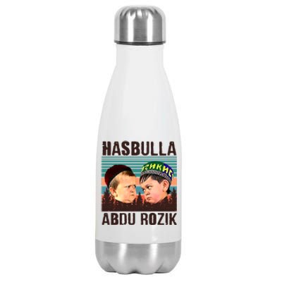 Funny Hasbulla Adbu Rozik MMA Fighting Meme Stainless Steel Insulated Water Bottle