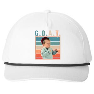 Funny Hasbulla GOAT MMA Fighting Meme Snapback Five-Panel Rope Hat