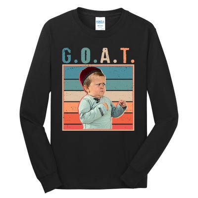 Funny Hasbulla GOAT MMA Fighting Meme Tall Long Sleeve T-Shirt