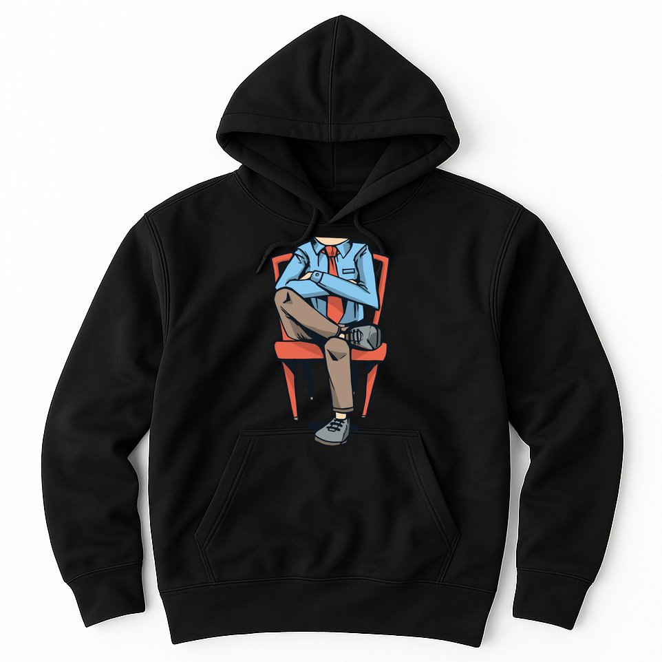 Funny Headless Man Hoodie