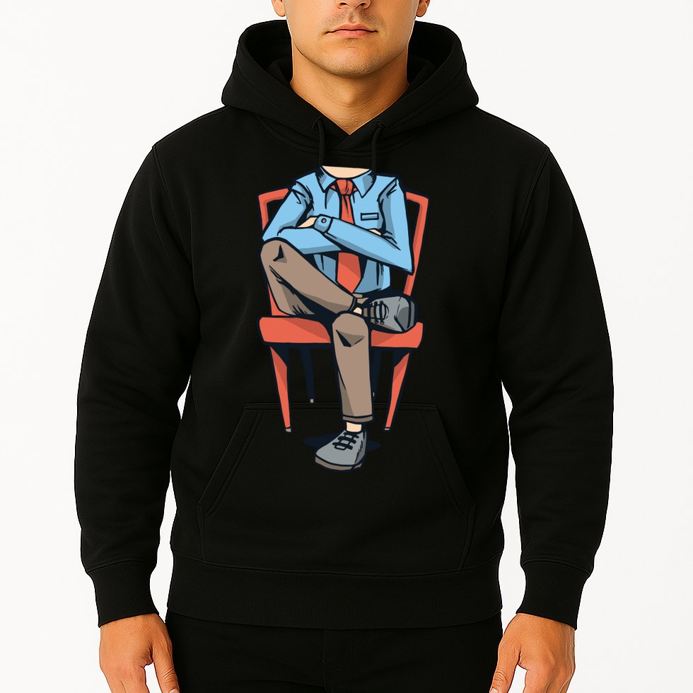 Funny Headless Man Hoodie