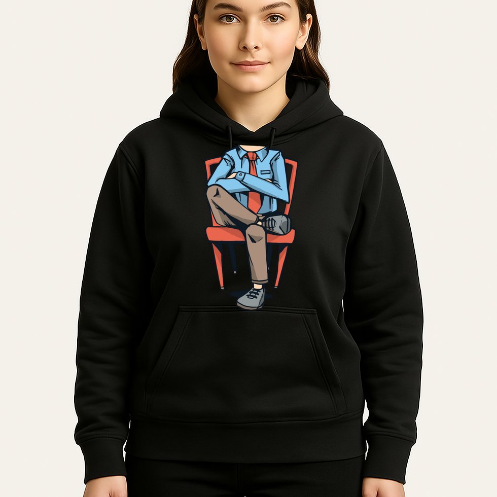 Funny Headless Man Hoodie