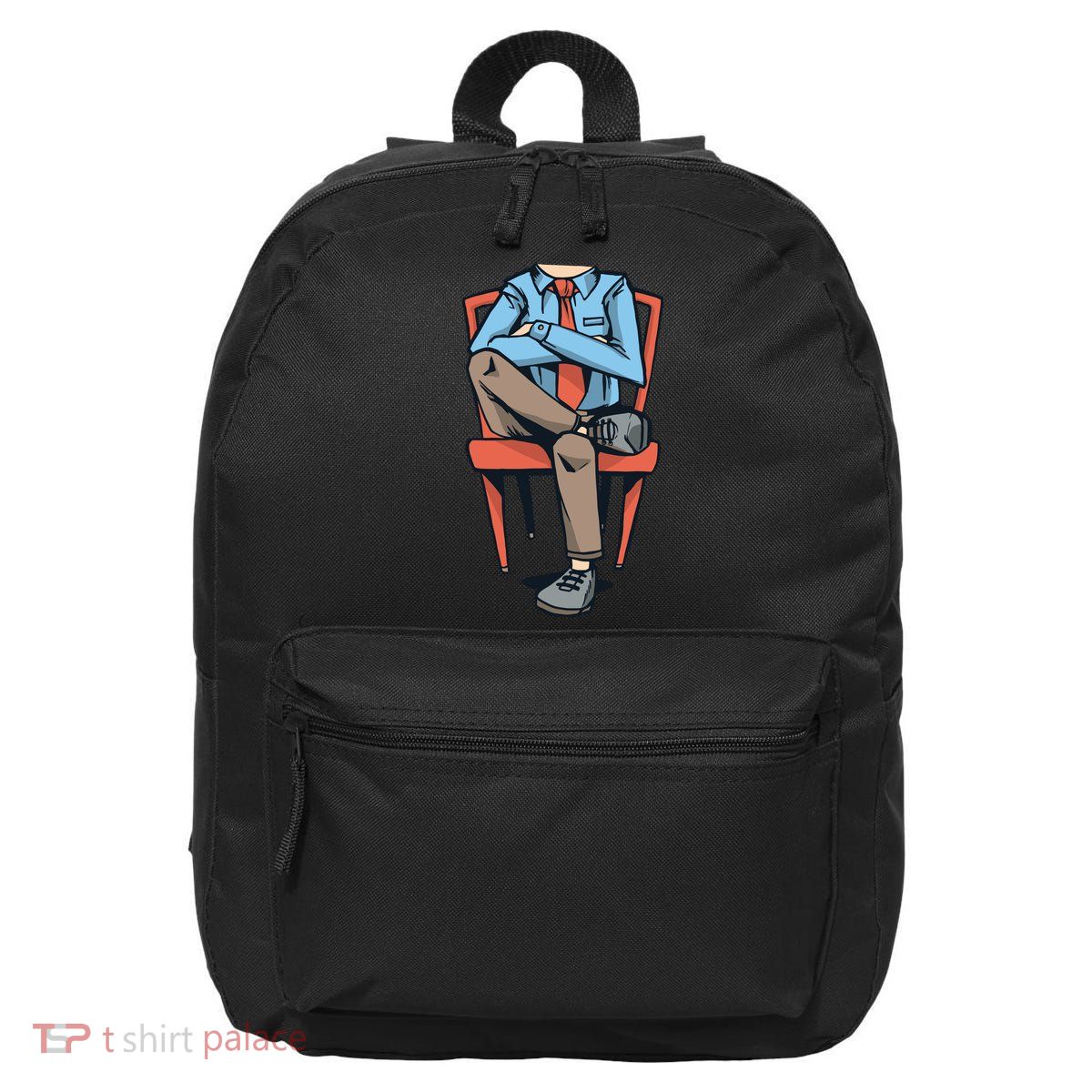 Funny Headless Man 16 in Basic Backpack