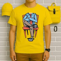 Funny Headless Man T-Shirt