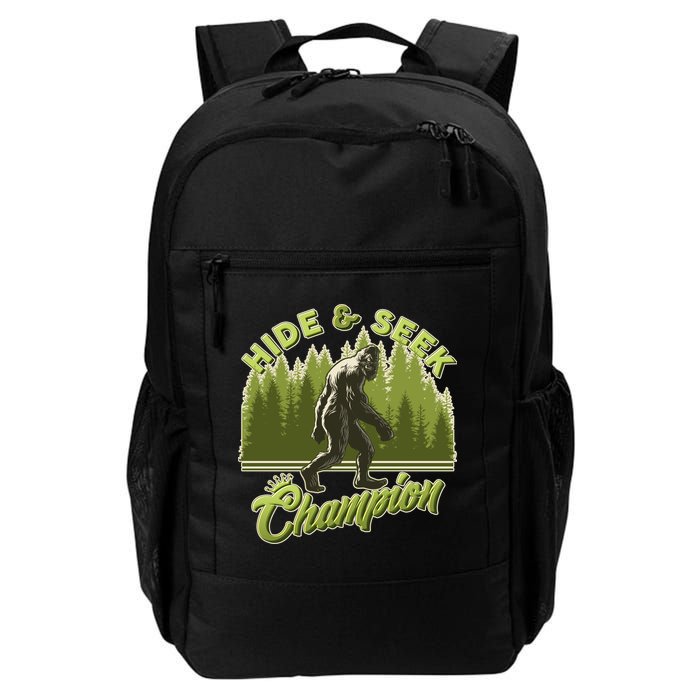 Funny Hide & Seek Champion Big Foot Sasquatch Monster  Daily Commute Backpack