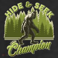 Funny Hide & Seek Champion Big Foot Sasquatch Monster  11oz C Handle Ceramic Mug