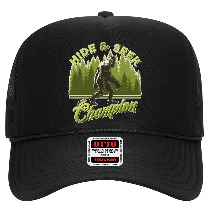 Funny Hide & Seek Champion Big Foot Sasquatch Monster  Hat