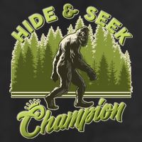 Funny Hide & Seek Champion Big Foot Sasquatch Monster  Hat