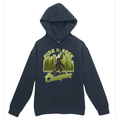 Funny Hide & Seek Champion Big Foot Sasquatch Monster  Urban Pullover Hoodie