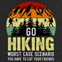 Funny Hiking Adult Drive Performance Visor