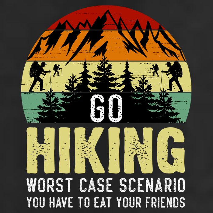 Funny Hiking Adult Drive Performance Visor